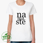 Женская футболка органик