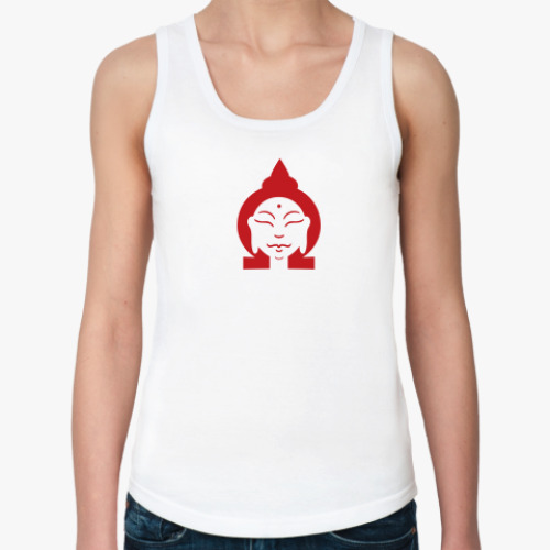 Женская майка с принтом Будда