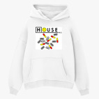 Толстовка худи оверсайз