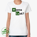 Женская футболка органик