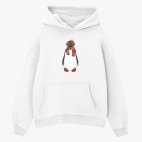 Толстовка худи оверсайз