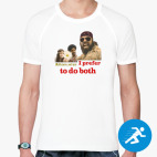 Мужская спортивная футболка