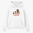 Толстовка худи оверсайз