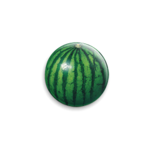 Значок 25мм с принтом Арбуз