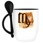 Кружка с ложкой