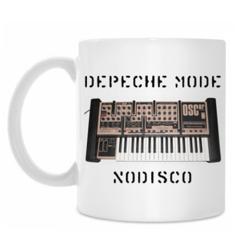 Кружка с принтом Depeche Mode