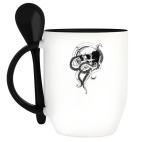 Кружка с ложкой