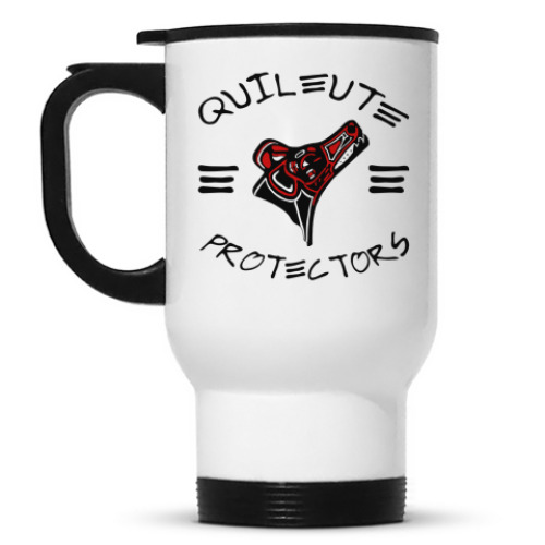 Кружка-термос с принтом Quileute Protectors