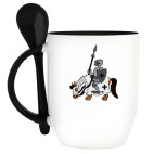 Кружка с ложкой