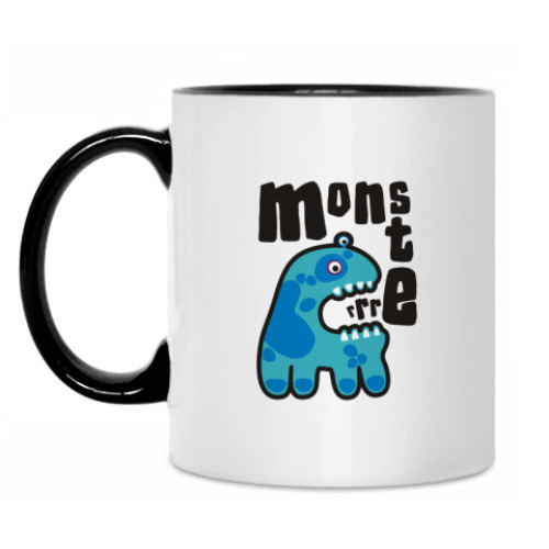 Кружка с принтом Monsters