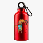 Металлическая бутылка 400 мл UV-DTF