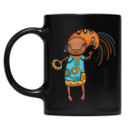 Кружка цветная UV-DTF