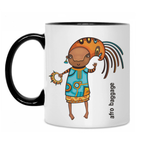 Кружка Аfro baggage