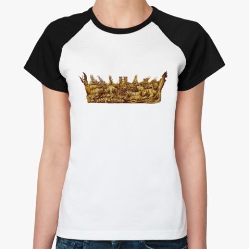 Женская футболка реглан Игра Престолов: Корона