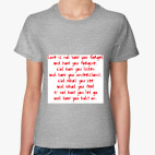 Женская футболка