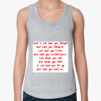 Женская майка