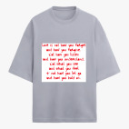 Футболка оверсайз