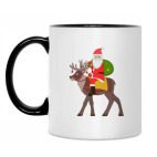 Кружка двухцветная