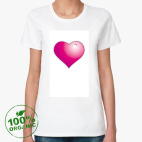 Женская футболка органик