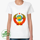 Женская футболка органик