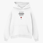 Толстовка худи оверсайз