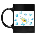 Кружка цветная UV-DTF