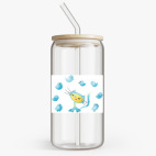 Банка с бамбуковой крышкой