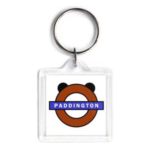 Брелок с принтом Паддингтон
