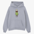 Толстовка худи оверсайз