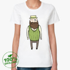 Женская футболка органик