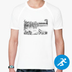 Мужская спортивная футболка