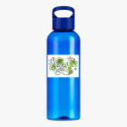 Прозрачная спортивная бутылка