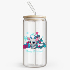 Банка с бамбуковой крышкой