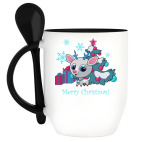 Кружка с ложкой