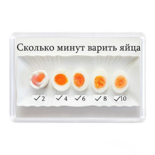 Магнит с принтом Шпаргалка для хозяйки