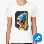 Женская спортивная футболка