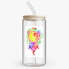 Банка с бамбуковой крышкой