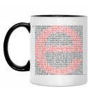 Кружка двухцветная