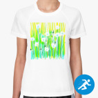 Женская спортивная футболка