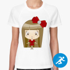 Женская спортивная футболка