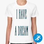 Женская спортивная футболка