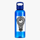 Прозрачная спортивная бутылка