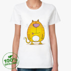 Женская футболка органик