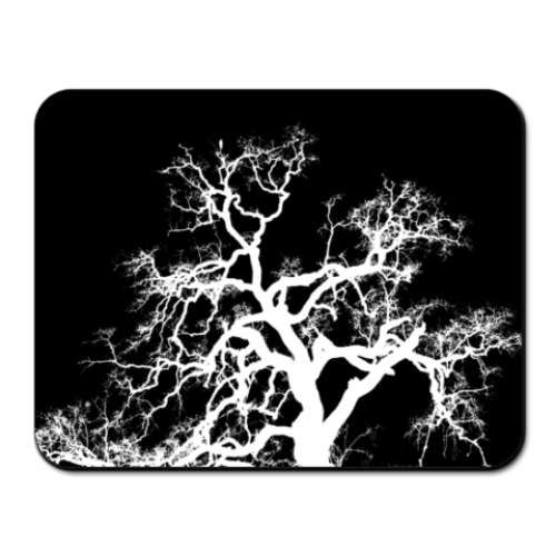 Коврик для мыши с принтом деревья