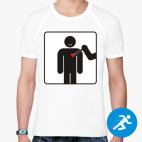 Мужская спортивная футболка