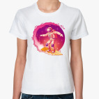 Космонавт серфер на волне