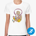 Женская спортивная футболка