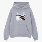 Толстовка худи оверсайз