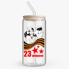 Банка с бамбуковой крышкой