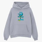 Толстовка худи оверсайз